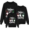 Generico Maglioni Natalizi Famiglia - Maglione Natalizio Famiglia Rosso Maglie Termica Manica Lunga Maglioni Natale Coppia Taglie Forti Felpa Natalizie Invernale Abbigliamento Natalizio Donna Uomo Bambino