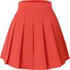 HOEREV Minigonna Pieghettata a Vita Alta Gonna Corta per Tennis Skateboard e Scuola per Donne e Ragazze EU 32 IT 38, XS,girovita 64 cm