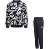 NIKE Tuta da Neonati Club All Over Print Nera Codice 66L168-023