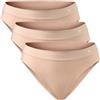 DANISH ENDURANCE Slip Bikini Donna in Fibra di bambù, 3 Paia | Slip bikini in fibra di bambù, senza cuciture ed elasticizzati, per il comfort quotidiano e lo sport leggero