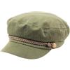 Epoch Cappello da uomo estivo in cotone greco pescatore marinaio violino pilota cappello piatto