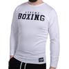 XTREME BOXING - Maglietta Uomo Maniche Lunghe Sportiva in Cotone per Sport Palestra e Il Tempo Libero: T-Shirt Cotone, con Manica, Girocollo, Abbinabile ai Pantaloncini XM800BIS