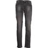 Coveri Jeans 5 tasche in denim nero elasticizzato