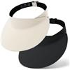 MK MATT KEELY Cappello Donna Estivo con Visiera Cappellino Ampio Tesa Running Baseball Visiera Asciugatura Rapida Uomo(2 Pezzi)