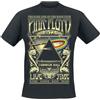 Pink Floyd The Dark Side of The Moon - Live On Stage 1972 Uomo T-Shirt Nero 100% Cotone Regular