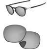 PapaViva Lenti di ricambio per Oakley Pitchman R OO9439, Argento cromato., Pitchman R