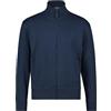 Siry Work Felpa Leggera Be Board Art. 9114 100% Cotone con Tasche e Zip Intera M-L-XL-XXL-3XL (S-Cobalto)