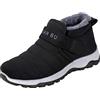 Generisch Scarpe invernali da uomo, imbottite, calde, traspiranti, impermeabili, comode, scarpe termiche, resistenti all'usura, per il tempo libero, antiscivolo, per attività all'aria aperta