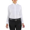 GIBLOR'S - Camicia Aurora da Donna per Hotel, Pub, Convegno, Enoteca, Bar, Cameriere in Poliestere, Collo Classico, colore Bianco (S)