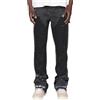 Goolecrimp Jeans Casual da Uomo Jeans Elasticizzati con Strass impilati Stile Hip Hop Punk Jeans Dritti alla Moda Vintage Goth Street Trend