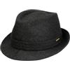 Stetson Benavides Trilby Feltro di Lana Cappello Invernale Teflon Made in Italy Donna Uomo Autunno Inverno