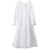 Verve Jelly Ragazze Camicie Da Notte Carino Pigiama di Colore Solido Vestito A Maniche Lunghe Principessa Torta Vestito Camicia Da Notte Degli Indumenti Da Notte Dei Vestiti Set 150 Bianco 10-12 anni