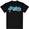 GEOLIER Official - Nun SACC' Perdere Blu - Nuova Collezione - T-Shirt del Merchandising Ufficiale dell' Artista - Maglia Unisex in Cotone (IT, Testo, XS, Regular, Regular, Standard, Nero)