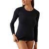 JADEA 4100 2 Pezzi - Maglia Girocollo a Manica Lunga in Cotone Elastico garzato, Estremamente Coprente, Calda e Morbida, Adatta per Un Comfort ottimale e Una vestibilità Perfetta, Blu, S