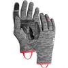 ORTOVOX FLEECE LIGHT GLOVE W - Leichter Fleece-Handschuh mit Smart-Finger und Leder-Handinnenseite für Skitouren - DAMEN