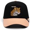 Goorin Bros. The Pantera Leopardo Nero Beige Berretto da Camionista Regolabile