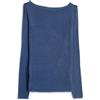Cotonella, Maglia Donna con Scollo a Barca in Modal con Cachemire