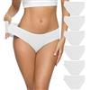 ALTHEANRAY Mutandine da donna senza cuciture, mutandine, mutandine morbide elasticizzate, confezione multipla, Colore 15, Small