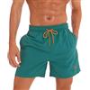 JustSun Costume Uomo Mare Costumi da Bagno Uomo Corto Piscina Pantaloncini Short Surf Uomo Mare Asciugatura Rapida Erba Verde S
