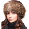 Futrzane Classic Colbacco - Cappello Pelliccia Ecologica Donna - Berretto Russo