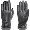 PEARLWOOD Guanti in Pelle Daisy Touchscreen Donna - a dita con fodera autunno/inverno Inverno - 7 HS nero