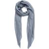 KASHFAB Sciarpa (Confezione Regalo) Lana Merino Seta Superfine Donna Uomo Pashmina Unisex Medio Grigio