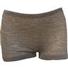 Engel Pantaloncini da donna, 70% lana merino organica, 30% seta, colore: naturale noce