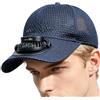 Generico Cappello Ventilatore Solare | Uomo Donna 3 velocità Protezione UV - Cappello Solare con Ventilatore Integrato | per Campeggio Escursionismo Ciclismo Estate Spiaggia Vacanze Viaggio