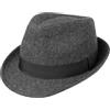 LIPODO Trilby Cappello Herrinbone Donna Uomo Tessuto Fascia Gros-Grain Fedora Estate Inverno