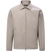 Allthemen Giacca da Uomo Casual con Zip Elastico Aviator Jacket Ampia Maniche Lunghe Bomber Primavera Autunno Beige L
