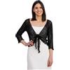 creazioni unique Cardigan Donna Primaverile Estivo Cardigan Donna Elegante in Rete di Viscosa Termica con Essenza di Fiore di Ciliegio