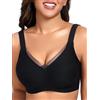 Gailife Reggiseni crossover da donna senza ferretto senza ferretto senza cuciture maglietta di supporto per tutti i giorni