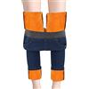 KBOPLEMQ Jeans da donna foderati in pile, leggings skinny elasticizzati, slim fit, vita bassa, jeans termici, jeans da donna, pantaloni in peluche, imbottiti, jeans elasticizzati