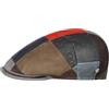 LIERYS Capri Bic Coppola Patchwork in Pelle Prodotto in Italia Uomo Tutto l Anno