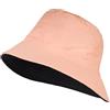 styleBREAKER Cappello da pescatore unisex reversibile in cotone | 2 in 1 reversibile Bucket Hat Streetwear Look | Cappello da pesca per uomo e donna, Albicocca nera, Taglia unica