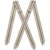 Pierrot Bretelle Uomo Larghe Vintage - Clip molto forti Regolabili Fino A 130cm - Bretelle Uomo Eleganti Artigianali Garantite A Vita
