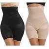 SLIMBELLE Body Contenitivo Modellante Donna Invisibile Vita Alta Mutanda Contenitiva Pancia Ventre Intimo da Donna Senza Soluzione di continuità Pantaloncini Vita Alta Elastico Shapewear
