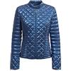 Guess GIUBBINO PIUMINO GIUBBOTTO DONNA W2YL01KB7A0 BLU ORIGINALE AI 2023 Taglia XL Colore Blu