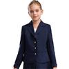 FEESHOW Giacca Elegante con Volant Bambine Giacca Completto Maniche Lunghe Trench Coat con Tasche Laterali Formale Bambine Primavera E Autunno