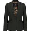 TruClothing.com Giacca da Donna Tweed a Scacchi Stile Classici di Caccia Retro Vintage 1920s