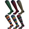 CRV PAJAMAS AND SOCKS CRAVANA Calze Uomo Corte e Lunghe in Cotone Caldo a fantasia Righe Disegni Perfette per la stagione fredda, Alta Moda Italiana Prodotti made in Italy