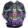 KAAVIYO Joker Joker Sportivo Elettronico Felpe Felpa con Cappuccio Atletiche 3D Stampare Hoodie Sweatshirt per Ragazze Ragazzi Uomini