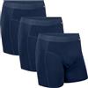 DANISH ENDURANCE Boxer Cotone Organico, 3 o 6 Paia, Blu Navy, L