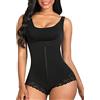 SHAPERX Donna Fajas Reductoras Colombianas Body Contenitivo Modellante Shapewear Intimo Snellente Pancera Contenitiva Addominale Controllo Bodysuit, UK-SZ7200-Black-XS