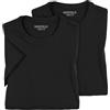 Redfield Pacco da Due T-Shirt Nera Taglie XXL, 2xl-10xl:5XL