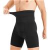 Gotoly Pancera Contenitiva Uomo Mutande Contenitive Vita Alta Compressione Boxer Dimagrante Guaina Contenitiva Snellente Intimo Modellante Elasticizzato Pantaloncini Shapewear Body Shaper