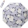 Meichoon Ombrello con protezione UV UPF50+, portatile, leggero, impermeabile, a doppio strato, design antivento, stile retrò, classico, floreale, vintage, per donne, viaggi e uso quotidiano