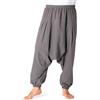 PANASIAM Aladin Pants Cotton, Gray, L