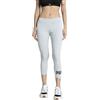 PUMA Leggings a 3/4 con Logo Ess N. 1 da Donna XS, Light Gray Heather