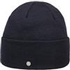 LIERYS Berretto con Risvolto in Lana Merino GOTS Prodotto in Germania Unisex Autunno Inverno